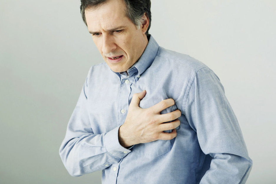 Сердечный приступ у мужчины