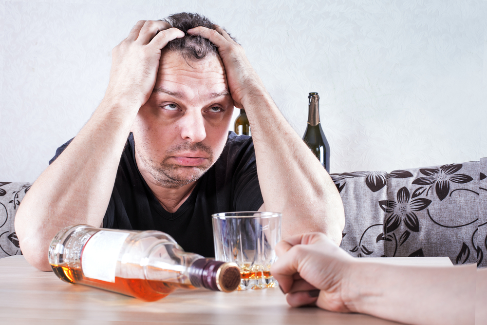 Бессимптомная форма встречается у хронических алкоголиков